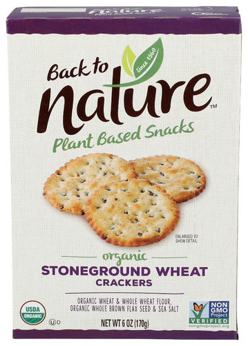 Cracker Stonegrnd Wht - 6 OZ (case of 6) For Discount