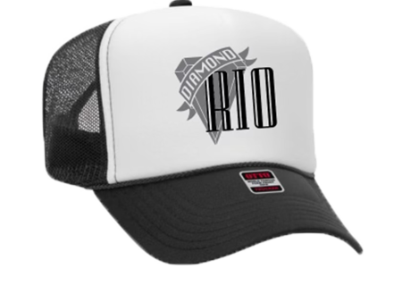 Diamond Rio Black & White Trucker Hat Sale