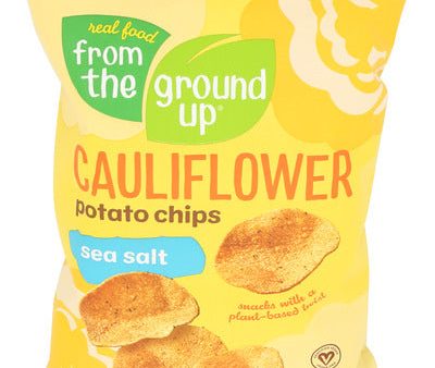 Cauliflower Chip Sea Salt - 3.5 OZ (case of 12) For Sale