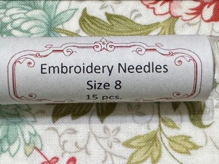 Sentimental Stitches Embroidery Needles - Size 8 Online