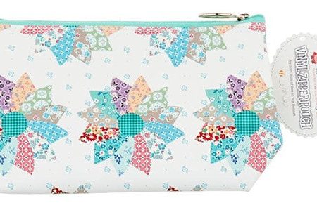 Bee Vintage Vinyl Zipper Bag (Pouch) For Discount