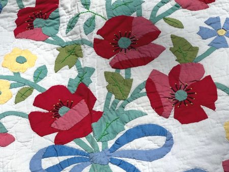 1930s Poppy Kit Quilt Discount