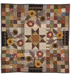 Flowers of Autumn Quilt Pattern For Cheap